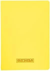 Notes 17X24 cm Karton Kapaklı Iplik Dikişli Defter, 32 Yaprak, Düz, Sarı