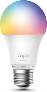 Tapo L530E 3.0, Matter Wi-Fi LED Akıllı Ampul, Çok Renkli, E27,60W 806 Amazon Alexa ve Google Home ile Çalışır, Renk Değiştirilebilir, Hub Gerekmez