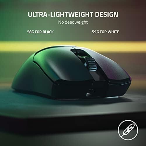 Razer Viper V2 Pro - 58 G Ultra Hafif Kablosuz Esports Oyun Faresi (30K Dpı Optik Sensör, Hyperspeed Kablosuz Teknoloji, Gen-3 Optik Fare Anahtarları, 5 Dpı Seçenekleri) Siyah