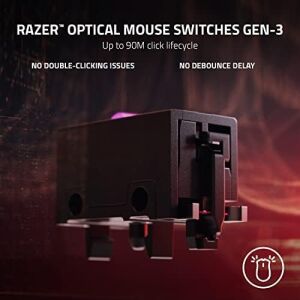 Razer Viper V2 Pro - 58 G Ultra Hafif Kablosuz Esports Oyun Faresi (30K Dpı Optik Sensör, Hyperspeed Kablosuz Teknoloji, Gen-3 Optik Fare Anahtarları, 5 Dpı Seçenekleri) Siyah