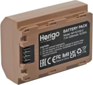 NP-FZ100-C 2280MAH Type-C Şarjlı Batarya (NP-FZ100 Uyumlu)