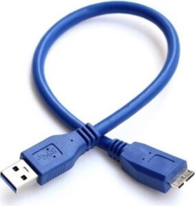 USB 3.0 HDD Taşınabilir Harddisk Veri Data Bağlantı Kablosu 30 cm 4530