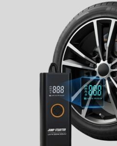 Çok Fonksiyonlu Araç Yol Yardım Kiti Jump Starter ve Lastik Pompası