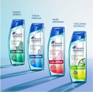 & Shoulders Derinlemesine Temizlik Şampuan Yağlanma Kontrolü Limon 300 ml