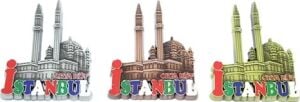 Metal Istanbul Temalı Yöresel Magnet Model 2