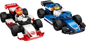 LEGO City F1 Williams Racing ve Haas F1 Yarış Arabaları 60464