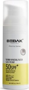 Bebak Pharma Mineral Filter Güneş Kremi 50SPF+ 50ML