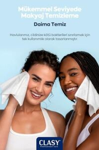 Clean Towels Xl – 50’li Tek Kullanımlık Yüz Havlusu | Ultra Yumuşak, Hijyenik Cilt Bakım ve Makyaj Temizleme Bezi | Hassas Ciltler Için Dayanıklı ve Seyahat Dostu Bezler