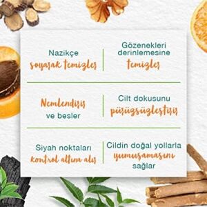 Himalaya Since 1930 Siyah Nokta Karşıtı Yüz Temizleyici Scrub, Peeling Etkili, Elma, Ceviz, Tüm Ciltler, 75 ml