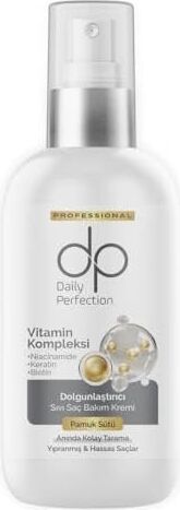 Daily Perfection Pamuk Sütü Sıvı Saç Bakım Kremi 200 ml - Yıpranmış ve Hassas Saçlar Için Kolay Tarama Sağlayan Nemlendirici Bakım Spreyi