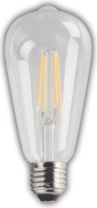 1 Adet Kendal KES505 LED Rustik Ampul 6W 2700K Gün Işığı E27 Duy