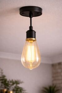 1 Adet Kendal KES505 LED Rustik Ampul 6W 2700K Gün Işığı E27 Duy
