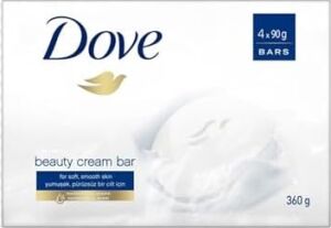 Beauty Cream Bar Katı Güzellik Sabunu Original Nemlendirici Etkili, 4X90 G
