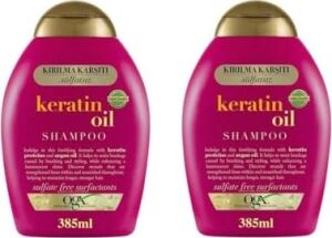 Keratin Yağı Içeren Şampuan, 385 Ml, 2'li Paket