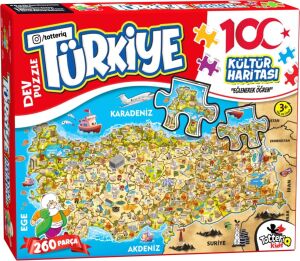 Türkiye Kültür Haritası Puzzle