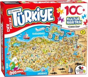 Türkiye Kültür Haritası Puzzle