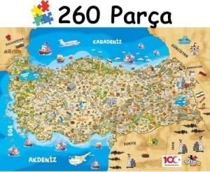 Türkiye Kültür Haritası Puzzle