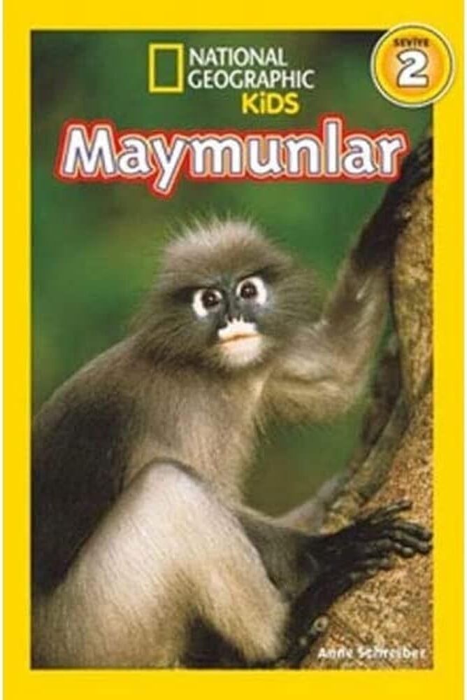 Maymunlar: National Geographic Kids (Kapak Değişebilir)