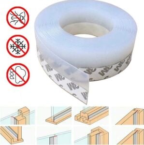 Kapı Pencere Rüzgar Izolasyon Bandı 5 Metre