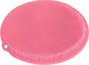 Yuvarlak Vantuzlu Banyo Sırt Kese Matı 26 cm
