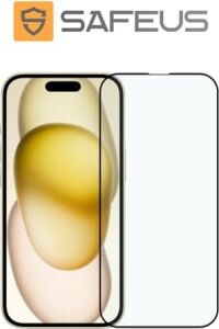 Tam Kaplayan Parmak Izi Bırakmayan Safir Ekran Koruyucu Cam, iPhone 15 Ile Uyumlu