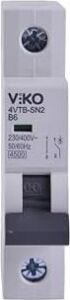 4VTB-1B06 Otomatik Sigorta 4,5ka B Tipi 1 Kutup 06A