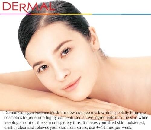 Dermal Deniz Yosunu Özlü Kolajen Yüz Maskesi 23 G