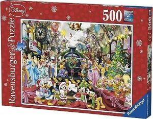 500 Parça Puzzle Wd x Mas Train (147397)