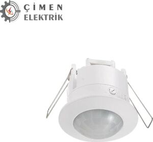 1 Adet Noas YL04 7002 Sıva Altı 1200W 10A Hareket Sensörü 360°