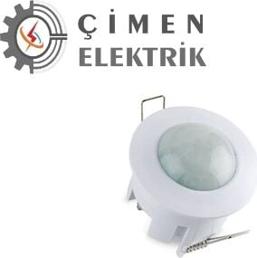 1 Adet Noas YL04 7002 Sıva Altı 1200W 10A Hareket Sensörü 360°