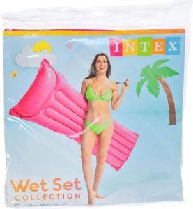 59703 Intex Renkli Deniz Yatağı 183X69 cm - 1 Adet Stokta Olan Gönderilir