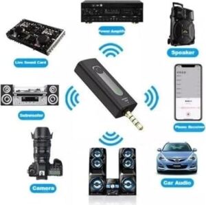 K35-2 Wireless (Kablosuz Mikrofon) Jaklı Ergonomik Tak Çalıştır Jak Audio Android Telefon Araç Uyumlu Çiftli Yaka Mikrofonu