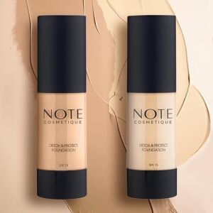 Detox & Protect 02 Natural Canlandırıcı Etkili Spf 15 Kapatıcı Fondöten