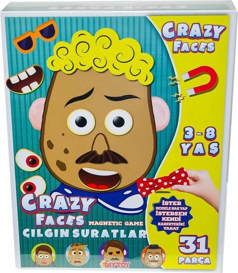 1631546 Eğlenceli Suratlar - Dıy Toy