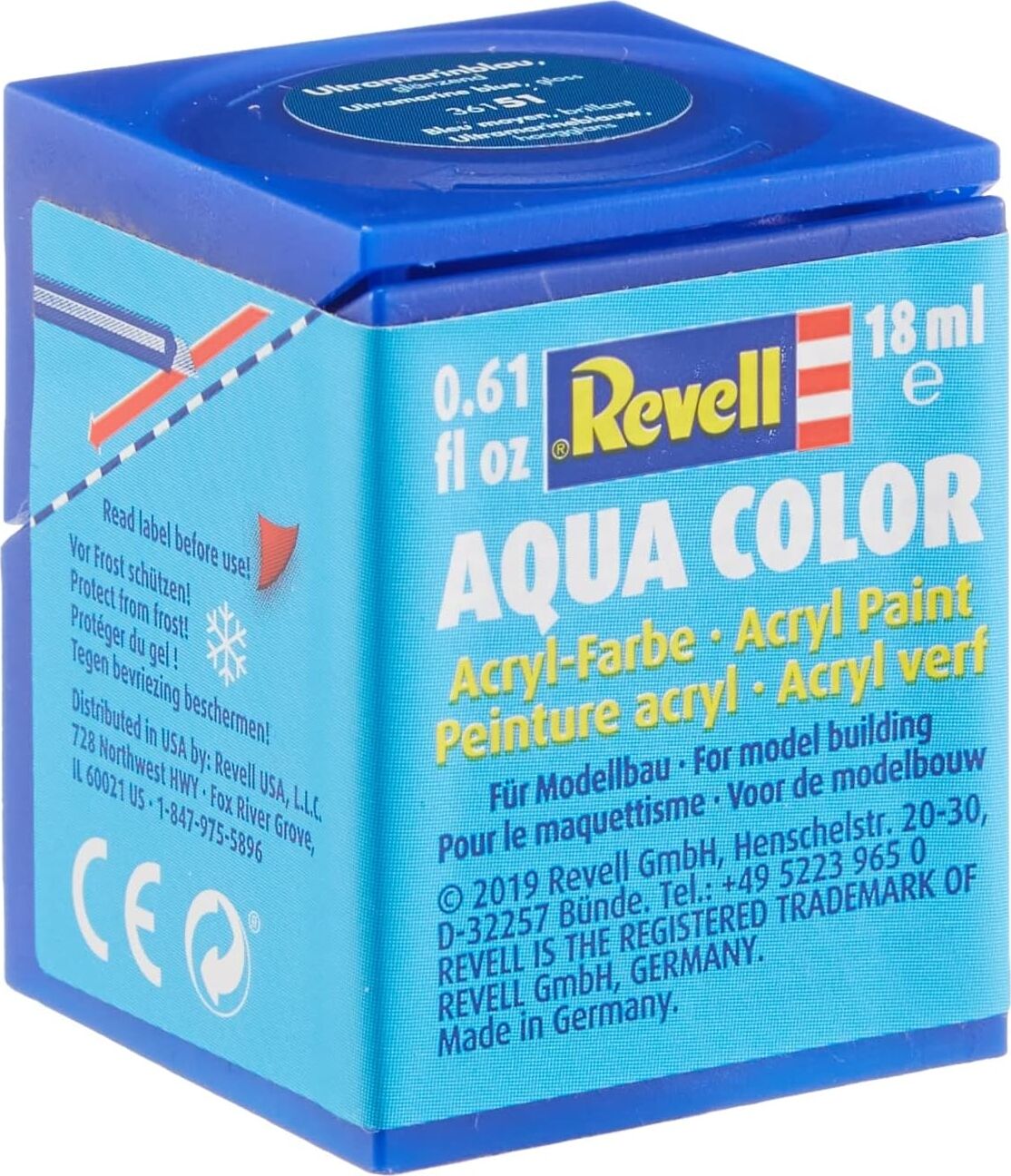 - Su Bazlı Boyası Lacivert Mavi Parlak 18 ml (36151)