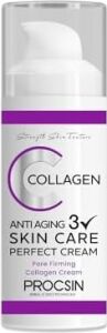 Anti-Aging Etkili Collagen Krem, Yaşlanma & Kırışıklık Karşıtı, Cilt Sıkılaştırıcı & Yenileyici, Günlük Bakım, 50 ml