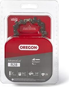 Oregon R28 Advancecut Yedek Zincir, 15,24 cm Direkli Testereler ve Motorlu Testereler Için, 28 Tahrik Bağlantısı, Pitch: 3/8 Inç Düşük Profil, 0,43 Inç Ölçer