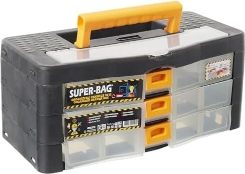 Super-Bag 3 Lü Organizer Çekmece