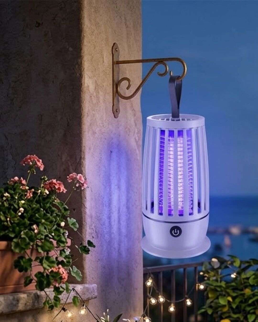 Uv Işıklı Elektrikli Böcek Öldürücü Lamba Gece Lambalı Sessiz ve Güvenli Kullanım