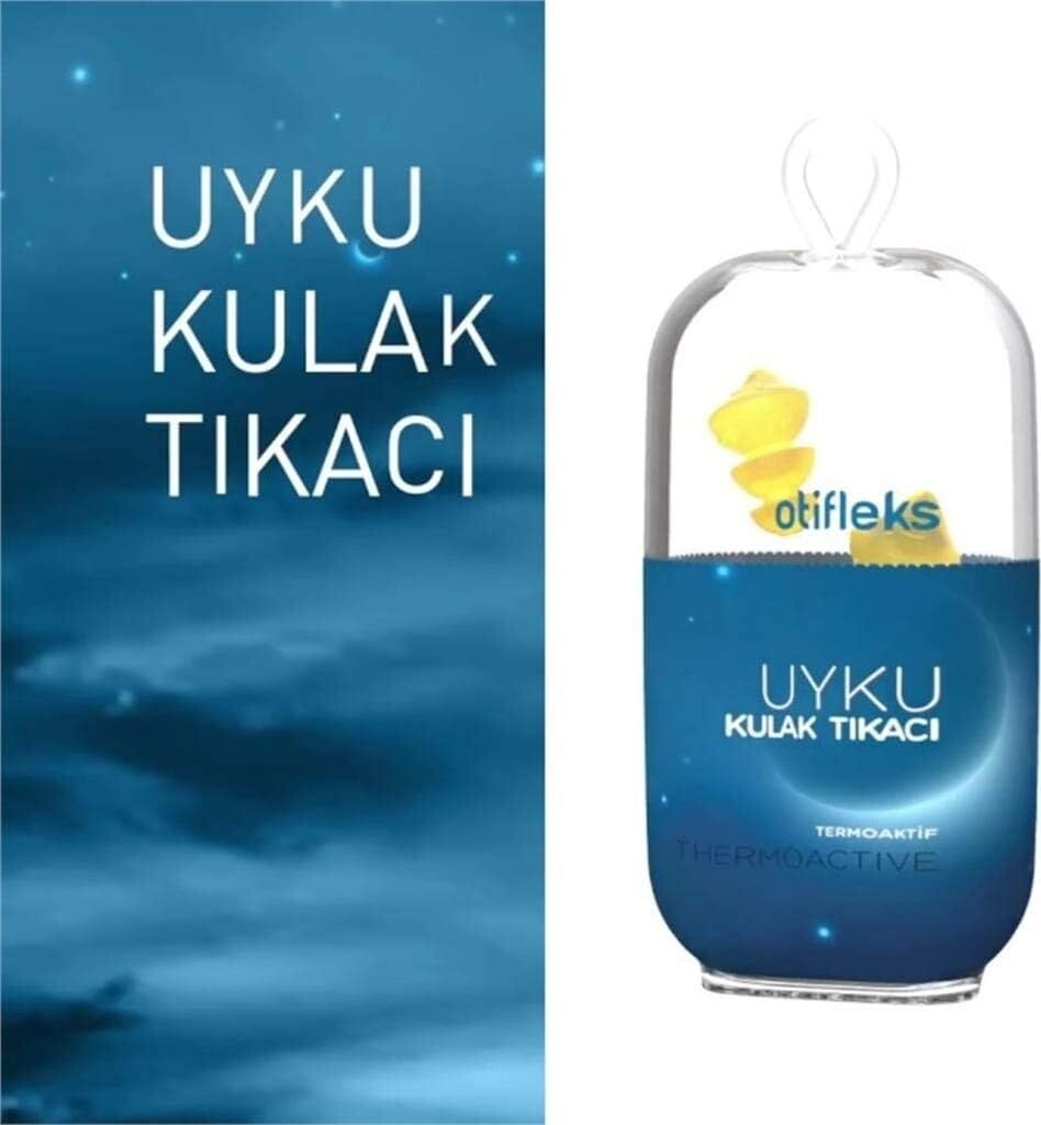 2'li Uyku Kulak Tıkacı Çok Renkli S