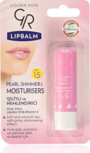 Lip Balm No: 02 Pearl Shimmer & Moisturisers SPF15 - Işıltılı Dudak Nemlendiricisi