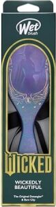 Wet Brush Orijinal Detangler Saç Fırçası Elphaba (Wicked) Kit - Ultra Yumuşak Intelliflex Kıllar - Dolaşık Açıcı Fırça Tüm Saç Tipleri Için Dolaşık Açıcı Fırça (Islak Kuru ve Hasarlı) - 1 Fırça ve 1