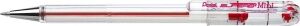 Mini 0.7 mm Yağ Bazlı Roller Kalem 12'li Kutu Kırmızı