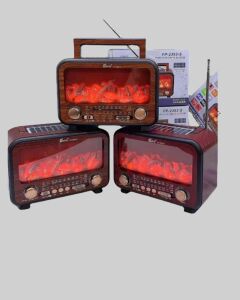 Solar Şarjlı Şömine Işıklı Bluetooth Hoparlör – Radyo, Usb, Tf Kart Destekli