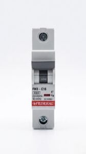 1 Adet Federal 1X16 A C Tipi 3ka Otomatik Sigorta Fm3-C 9EC-C0331-0D16