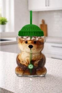Bearista Plastik Soğuk Içecek Bardağı