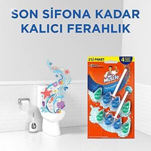 Klozet Blok 2'li Marine, 77.2g 1 Paket (1 x 122 G)