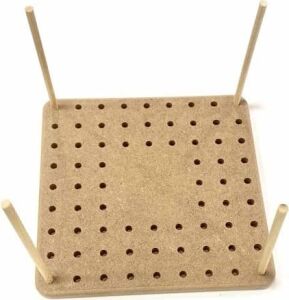 Orhanucuzluk Ahşap Motifmatik Tahtası 15X15 cm