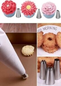 10 Parça Krema Torbalı Pasta Malzeme Seti Pratik Pasta Yapımı Için Gereçler