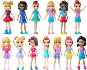 FWY19 Polly Pocket ve Arkadaşları Serisi - 1 Adet Stokta Olan Gönderilir